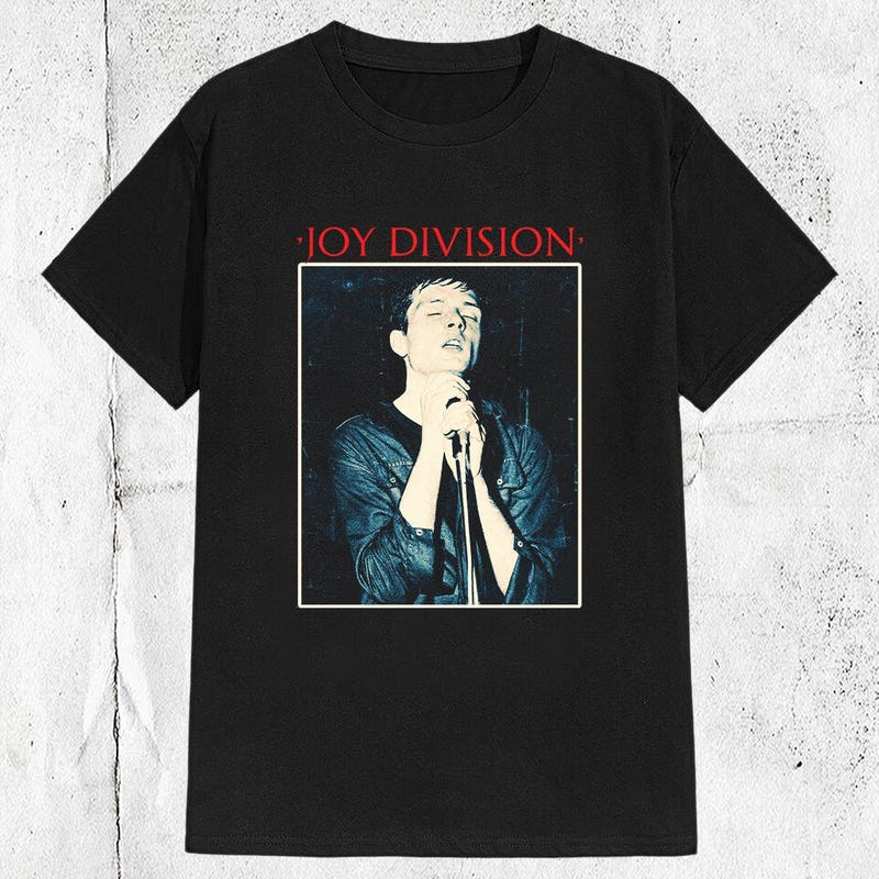 Men'S Fashion 70S - Camiseta de la banda Joy Division