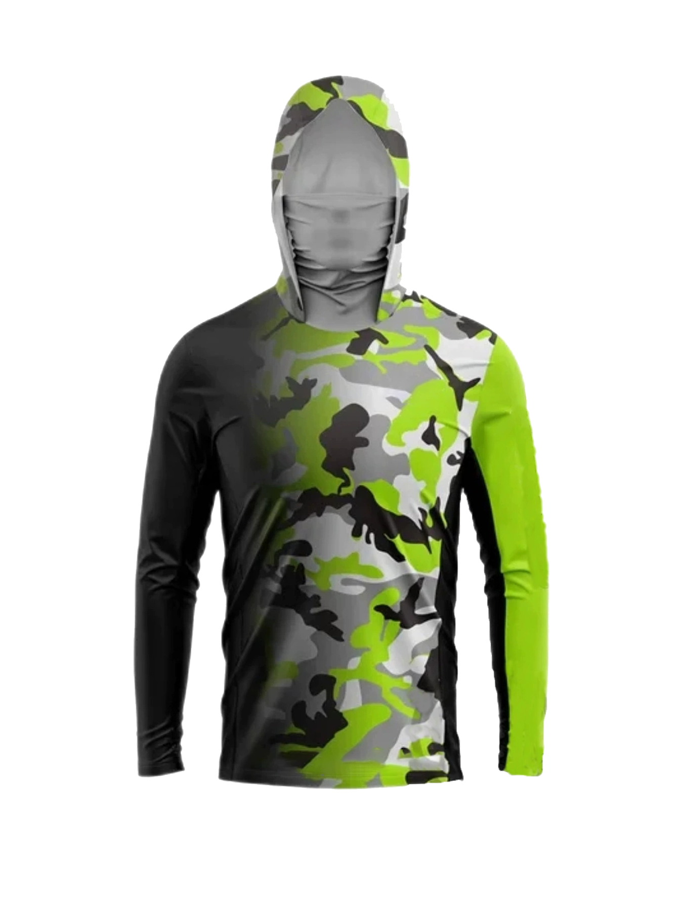 Men'S Fashion Trends - Camiseta de Pesca con Capucha y