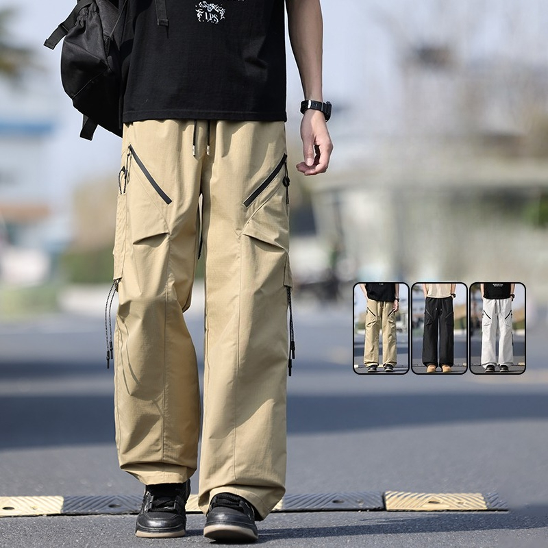 Jogger Sweatpants Men - Pantalones Cargo de Hip Hop Americano