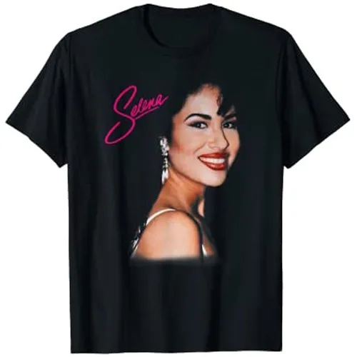 Men'S Fashion 70S - Camiseta Vintage de Selenas Quintanilla para
