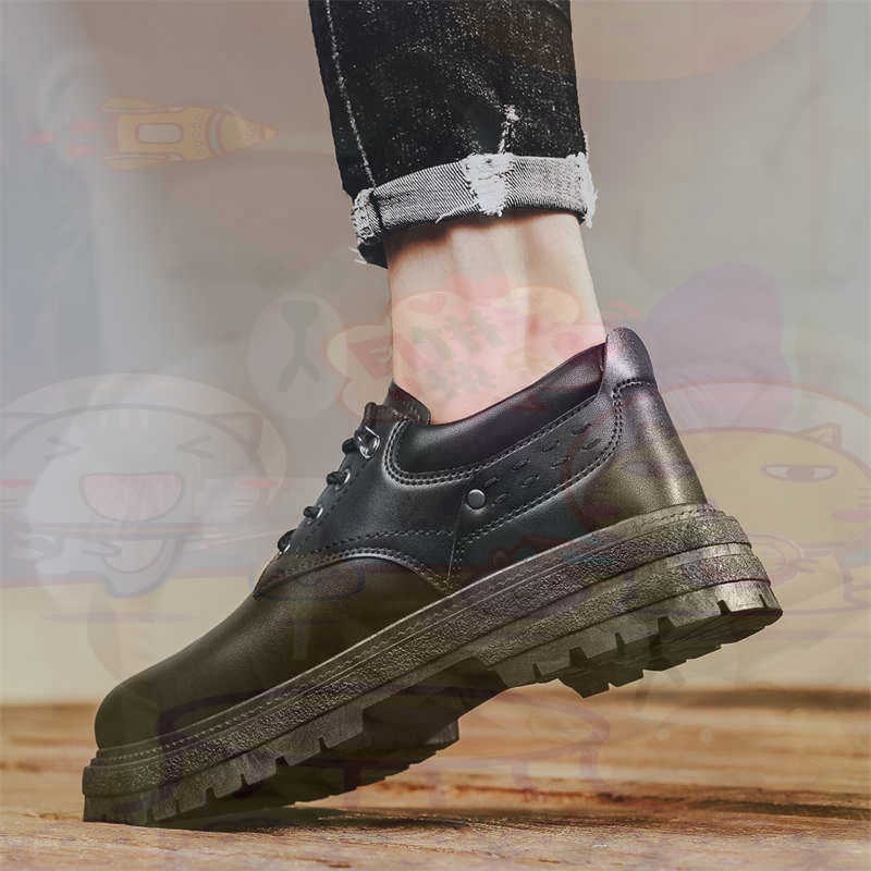 Men'S Fashion Over The Years - Zapatillas deportivas de cuero Natural oscuro
