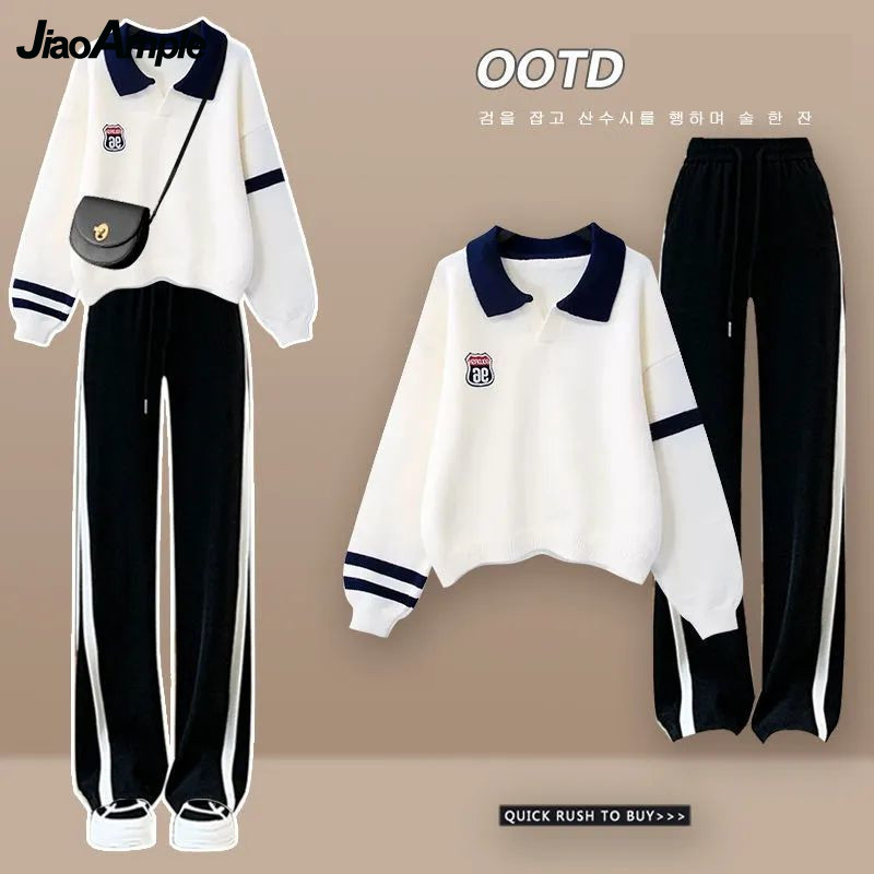Polo Shirt Slim - Conjunto de Dos Piezas para Mujer,