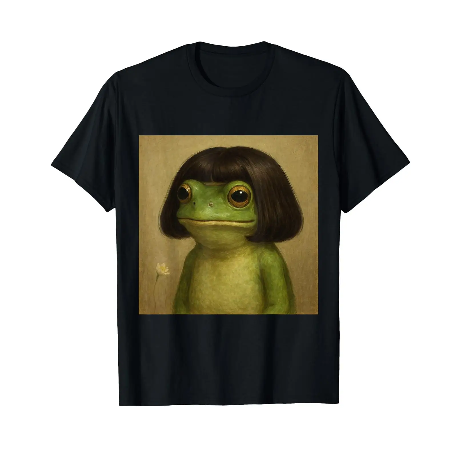 Men'S Fashion Haircuts - Camiseta divertida con diseño de rana