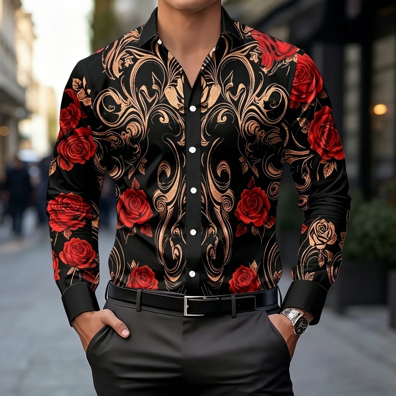 Men'S Tops Fashion - Camisa de hombre 2026, nueva moda,