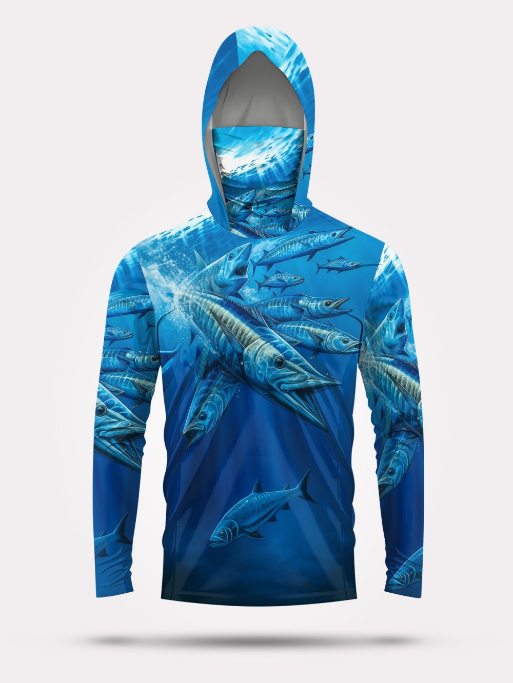 Men'S Tops Fashion - Camiseta de Pesca con Capucha para