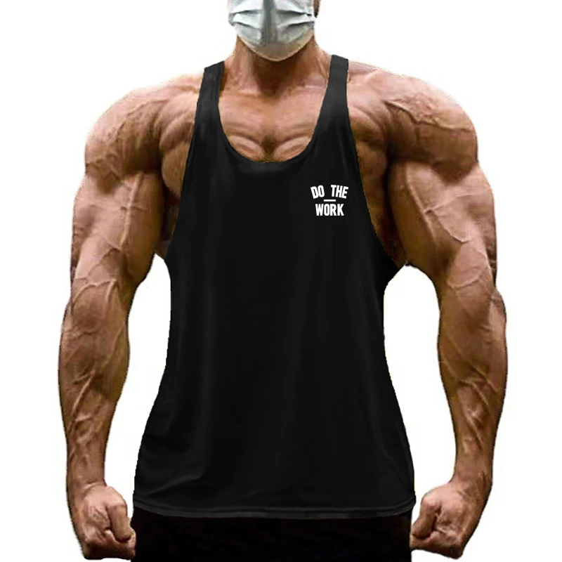 Muscle Tee Workout - Camisetas sin mangas de algodón para