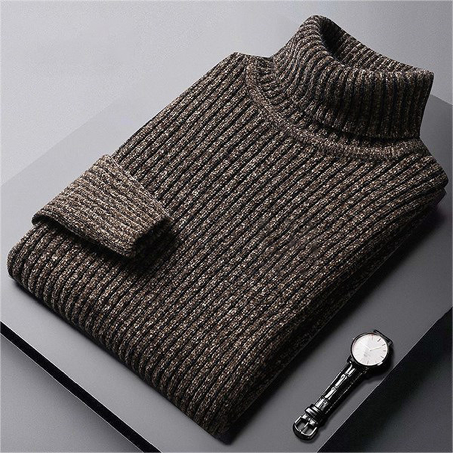 Turtleneck Sweater Men - 2026 nuevo suéter grueso y cálido