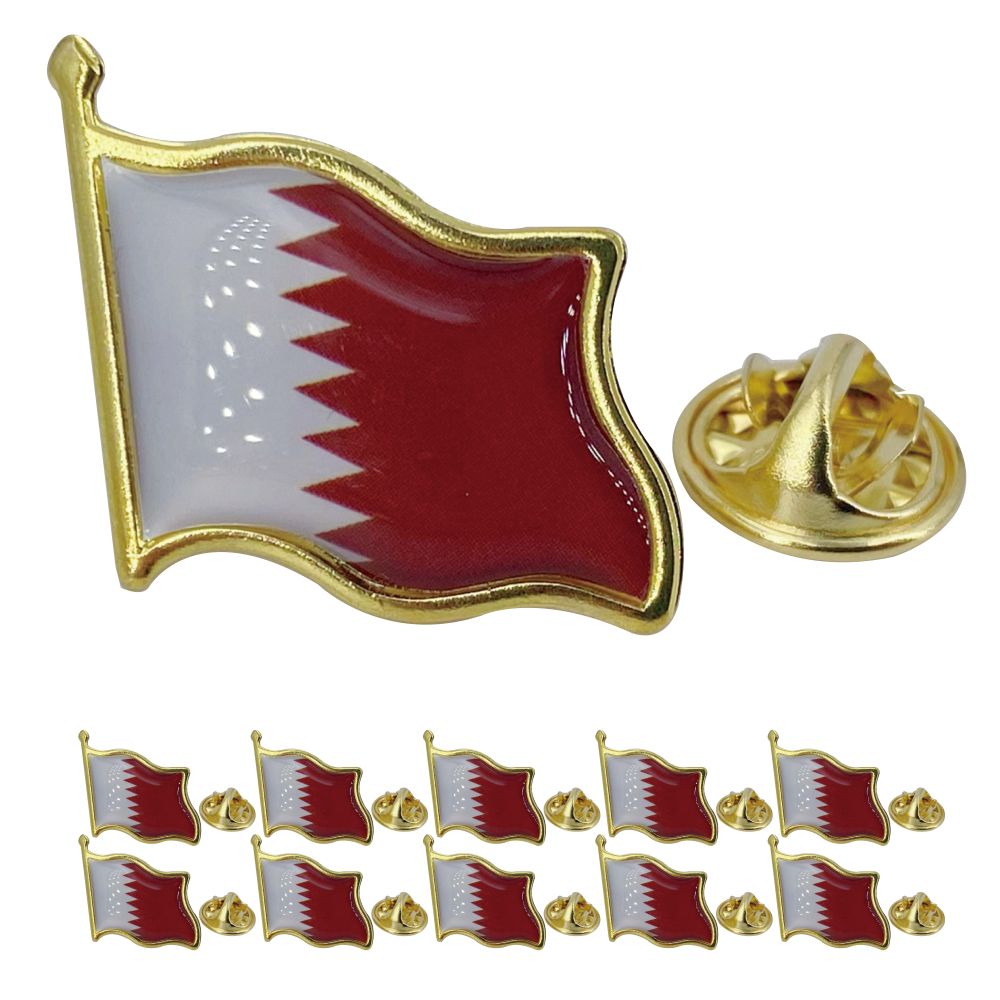Men'S Fashion Qatar - Pin de Solapa con la Bandera
