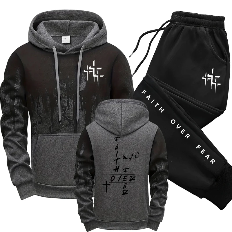 Jogger Sweatpants Men - Conjunto Deportivo Informal de Otoño Invierno
