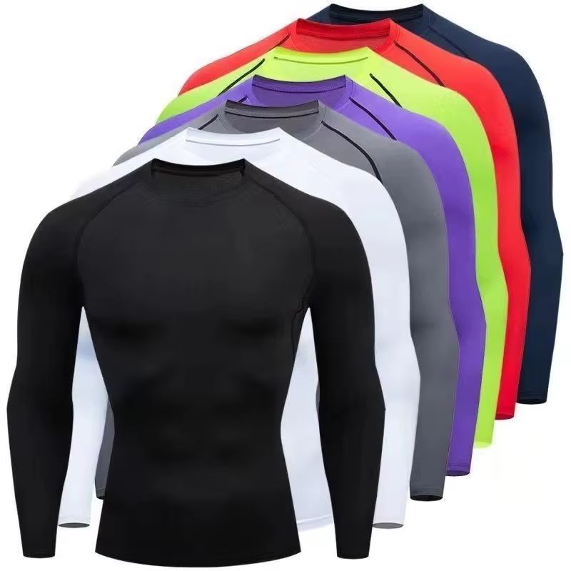 Muscle Tee Workout - Camiseta de compresión para correr para