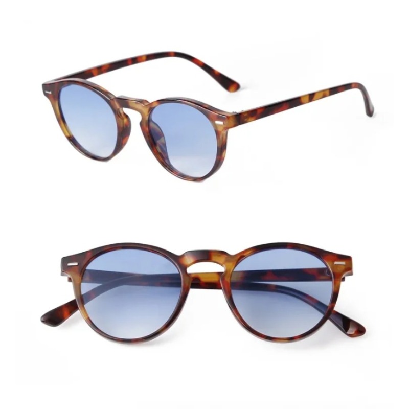 Yellow Men'S Fashion - Gafas de Sol Redondas Vintage de