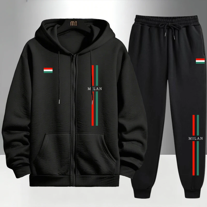 Jogger Sweatpants Men - Conjunto Deportivo para Hombre con Estampado