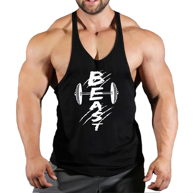 Muscle Tee Workout - Camiseta sin mangas deportiva de marca