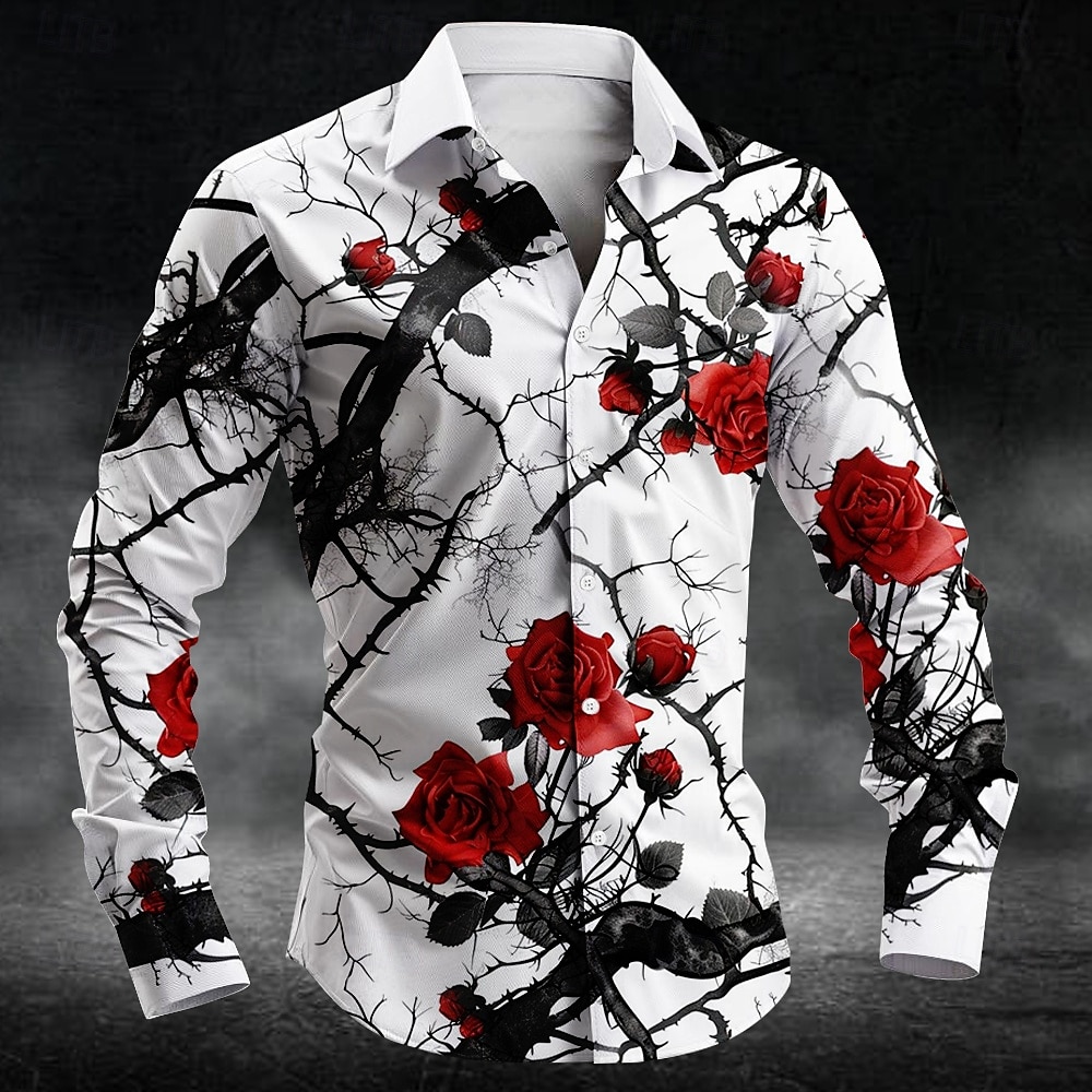 Men'S Fashion Trends - Camisas de manga larga con estampado