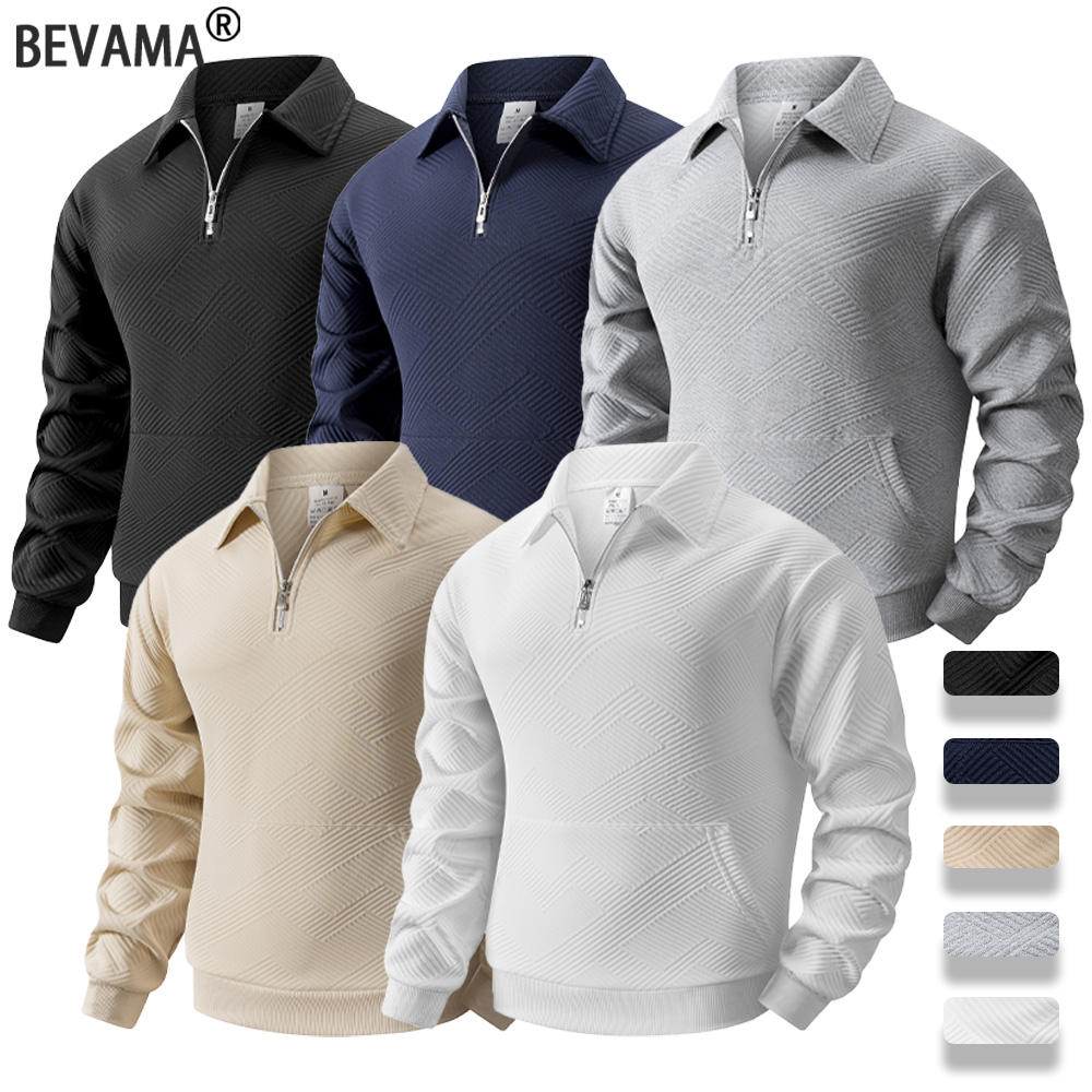 Turtleneck Sweater Men - Otoño hombres Casual sudadera cuarto de
