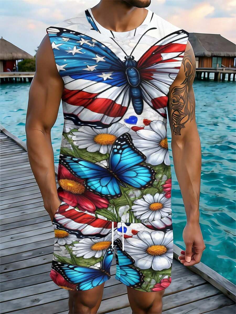 Mens Fashion Summer - Conjunto Casual de Moda 2026 Europeo