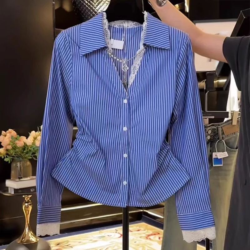 Blusa ajustada plisada de enca - Polo Shirt Slim reseña y precio