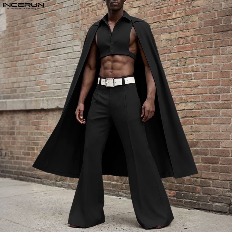Conjuntos INCERUN para Hombre, - Men'S Fashion Color reseña y precio