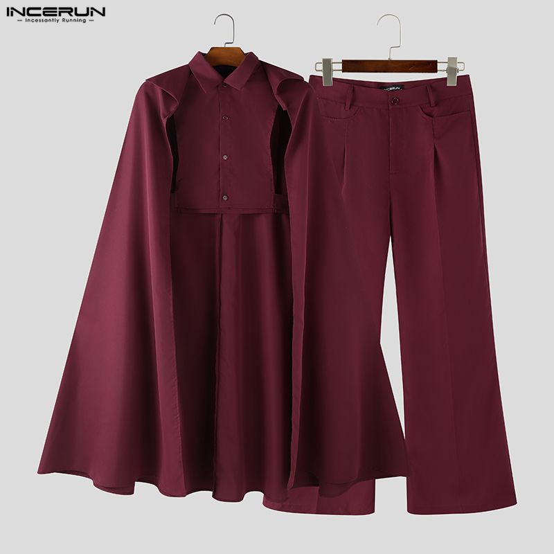 Conjuntos INCERUN para Hombre, - Men'S Fashion Color reseña y precio