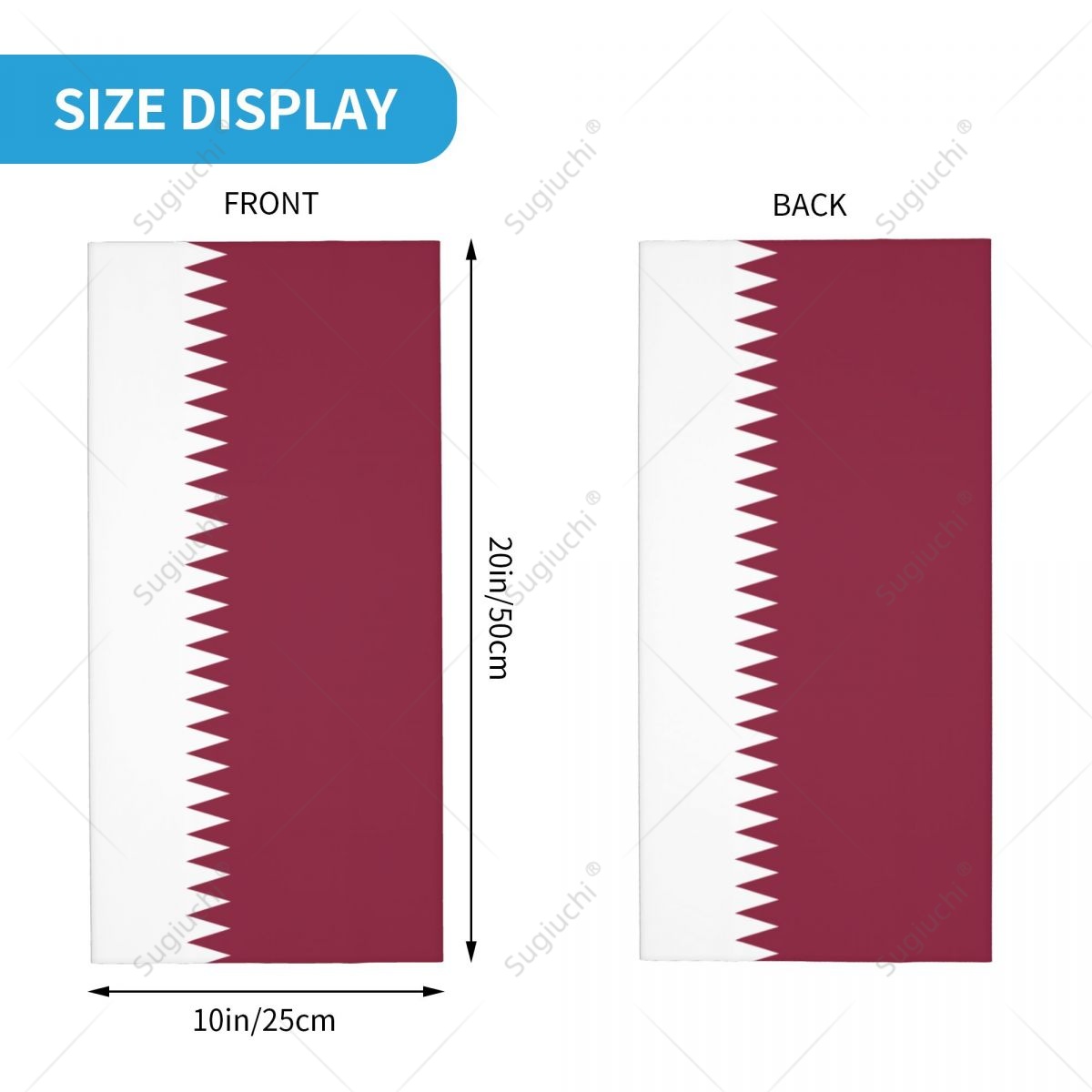 Pañuelo unisex con bandera de  - Men'S Fashion Qatar reseña y precio