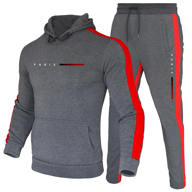 Conjunto de Sudadera con Capuc - Men'S Fashion Color reseña y precio