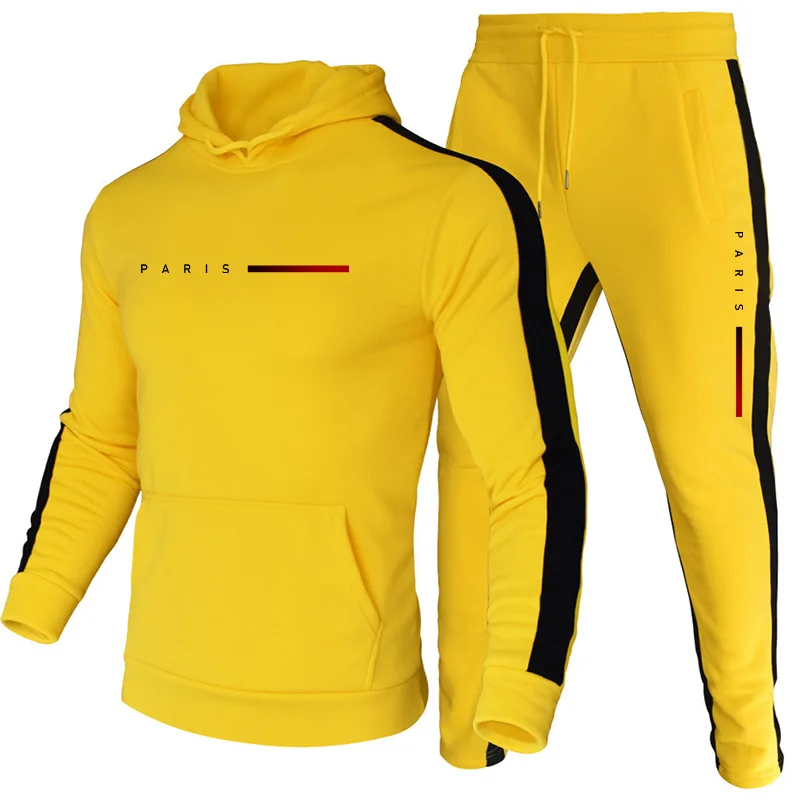 Conjunto de Sudadera con Capuc - Men'S Fashion Color reseña y precio