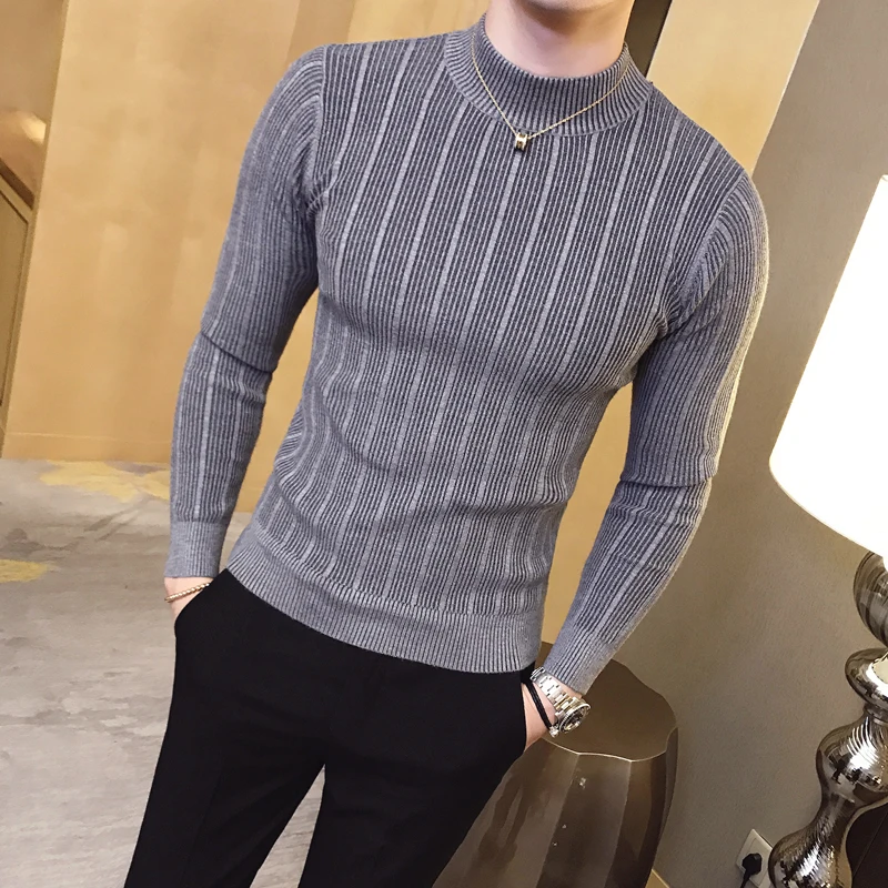 Nuevo Otoño Invierno suéter a  - Mens Fashion Mullet reseña y precio
