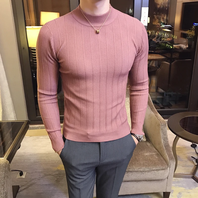 Nuevo Otoño Invierno suéter a  - Mens Fashion Mullet reseña y precio