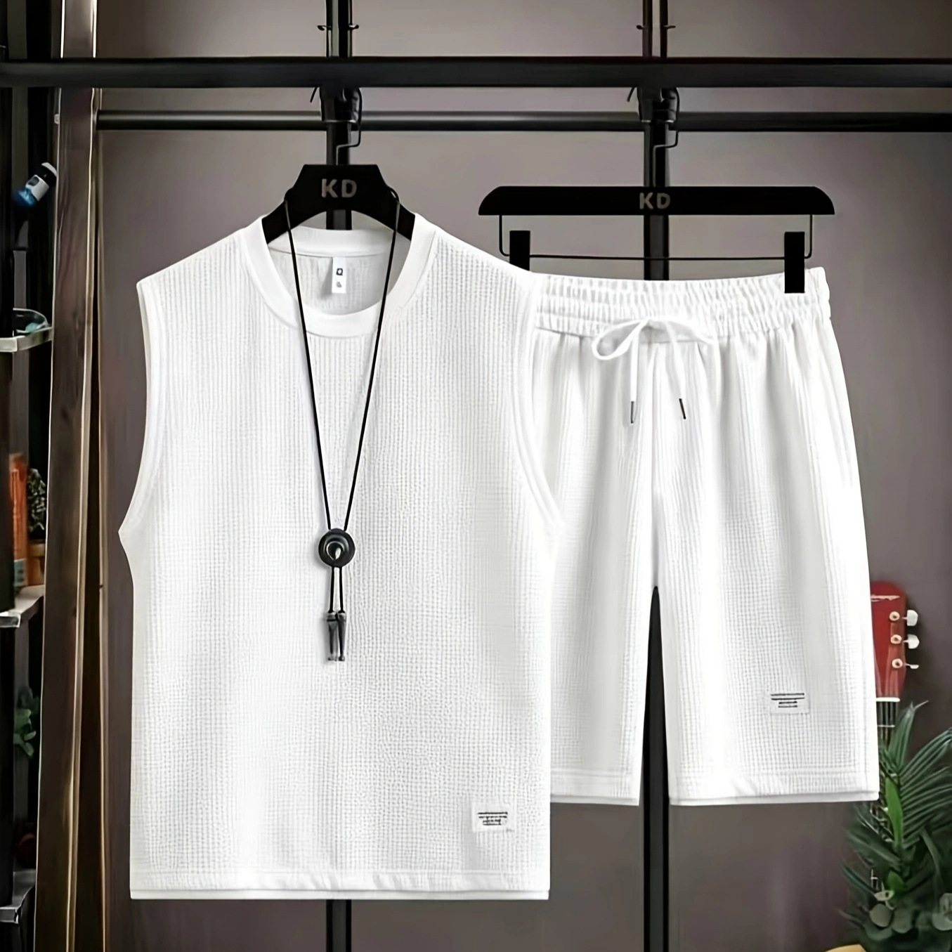 Conjunto de chaleco deportivo  - Mens Fashion Summer reseña y precio