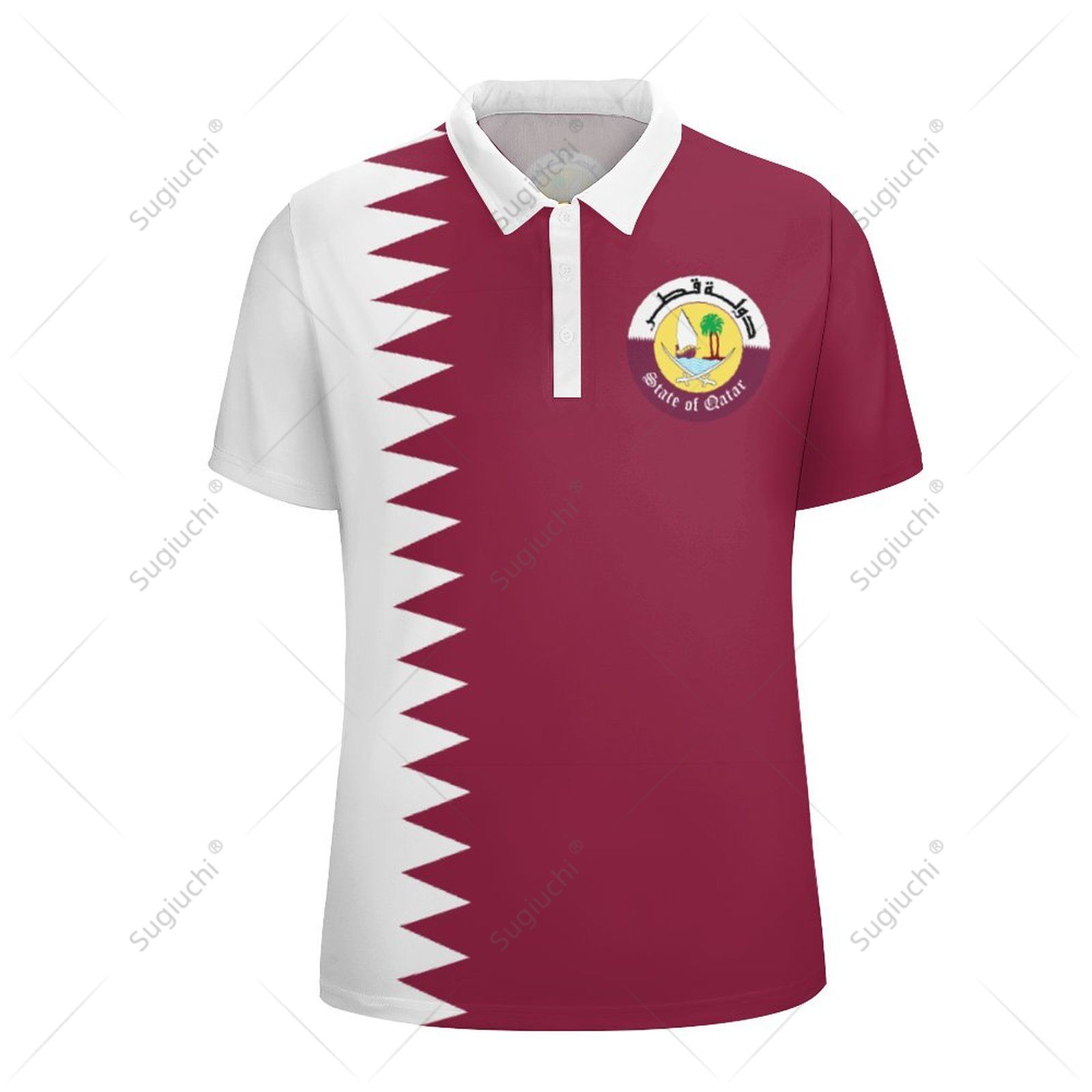 Polo Unisex con Estampado 3D d - Men'S Fashion Qatar reseña y precio
