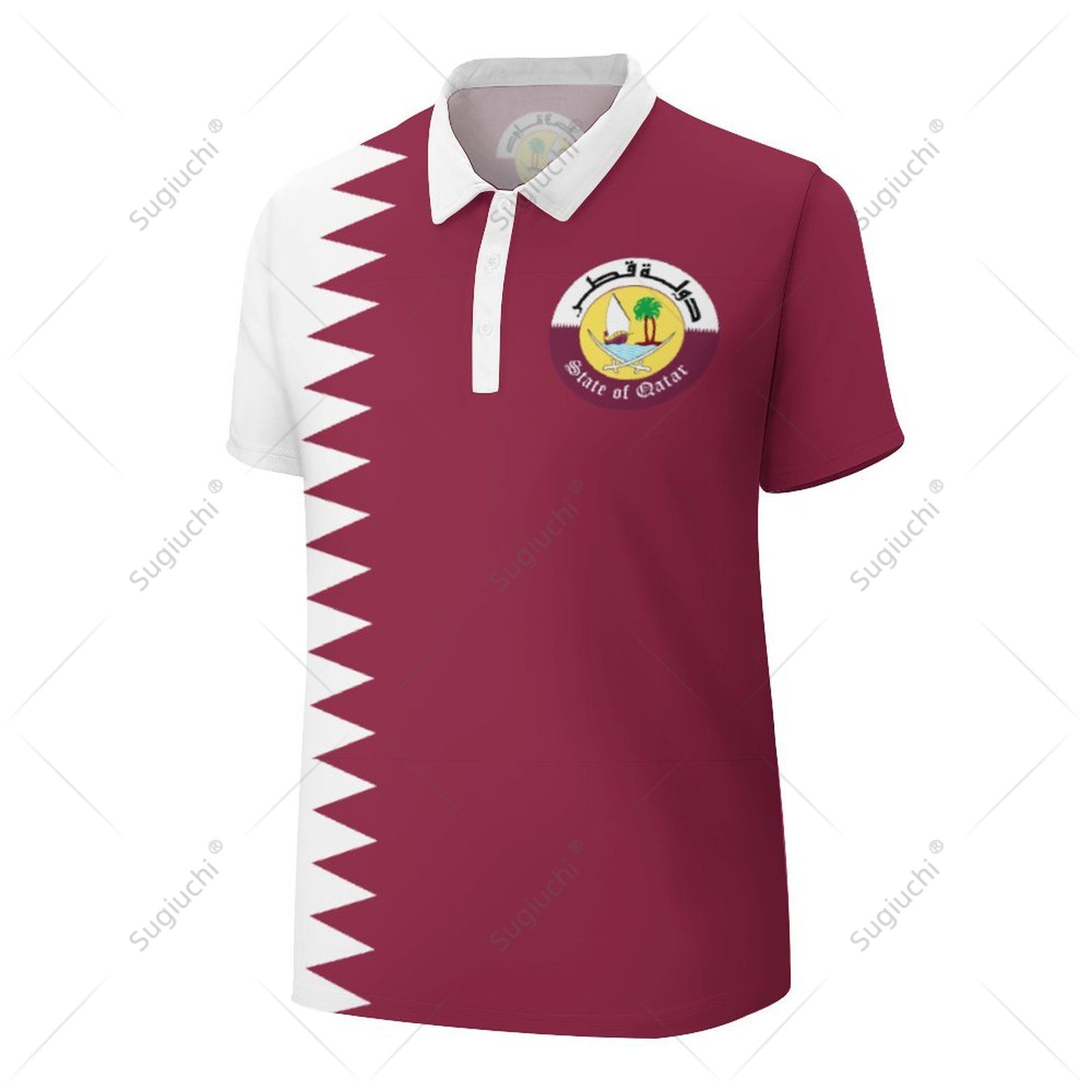 Polo Unisex con Estampado 3D d - Men'S Fashion Qatar reseña y precio