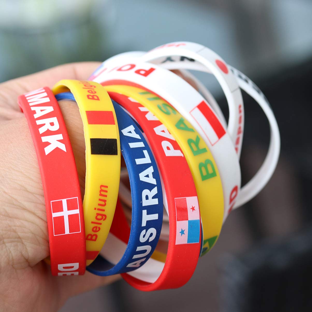 Pulseras de silicona con bande - Men'S Fashion Qatar reseña y precio