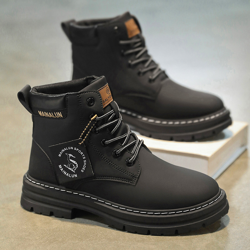 Botas altas clásicas para homb - Yellow Men'S Fashion reseña y precio
