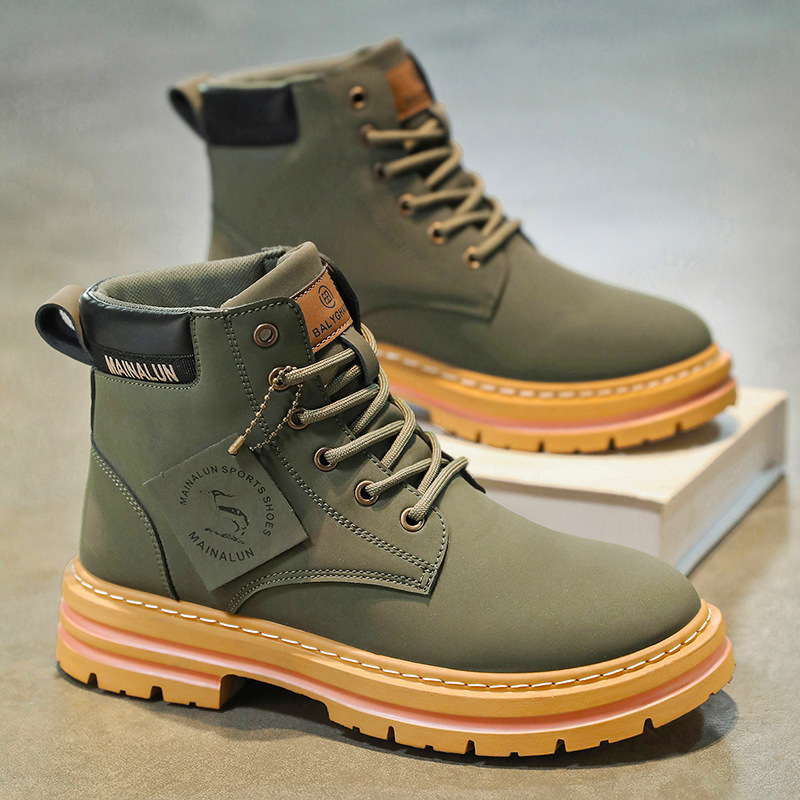 Botas altas clásicas para homb - Yellow Men'S Fashion reseña y precio