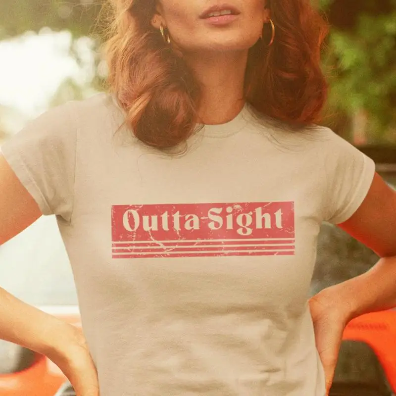 Camiseta Outta Sight, Estilo R - Men'S Fashion 70S reseña y precio