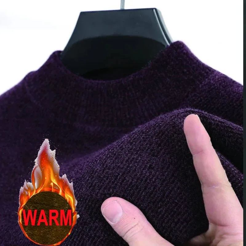 Suéter de punto para hombre, n - Turtleneck Sweater Men reseña y precio