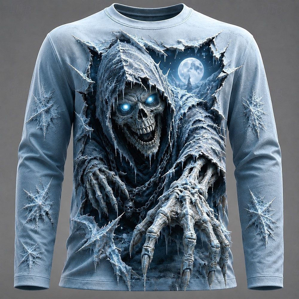 Camiseta de manga larga con es - Men'S Fashion Trends reseña y precio