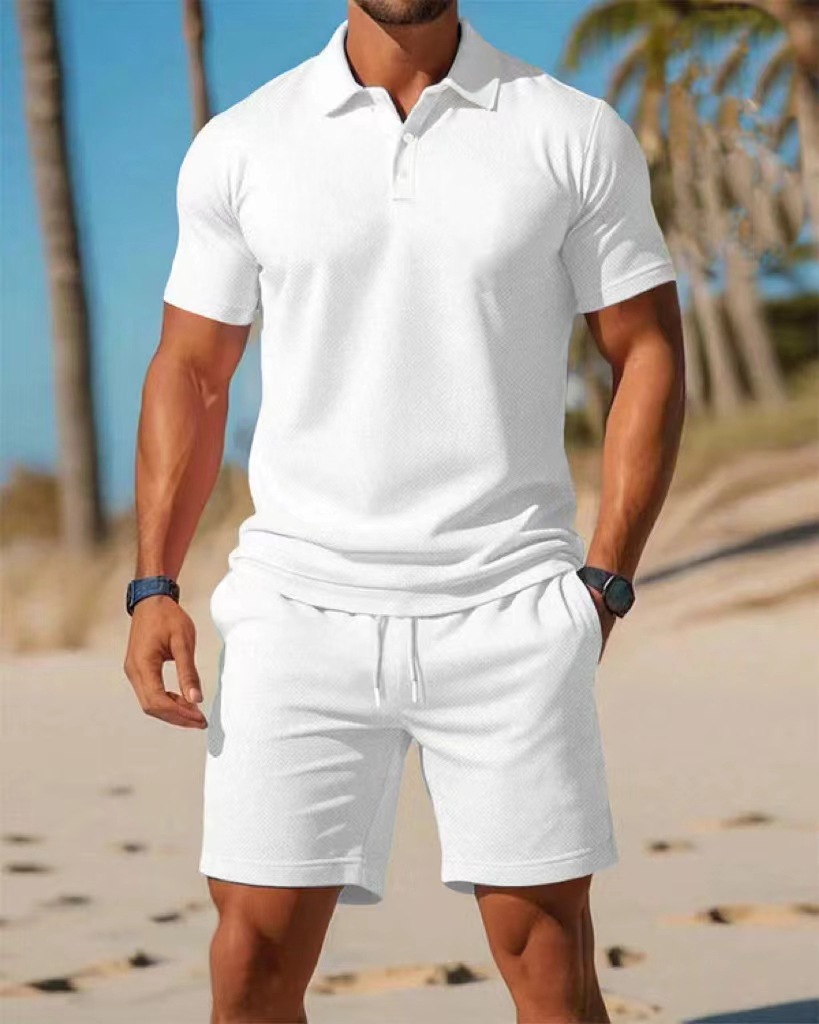 Conjunto de Polo de Verano par - Polo Shirt Slim reseña y precio