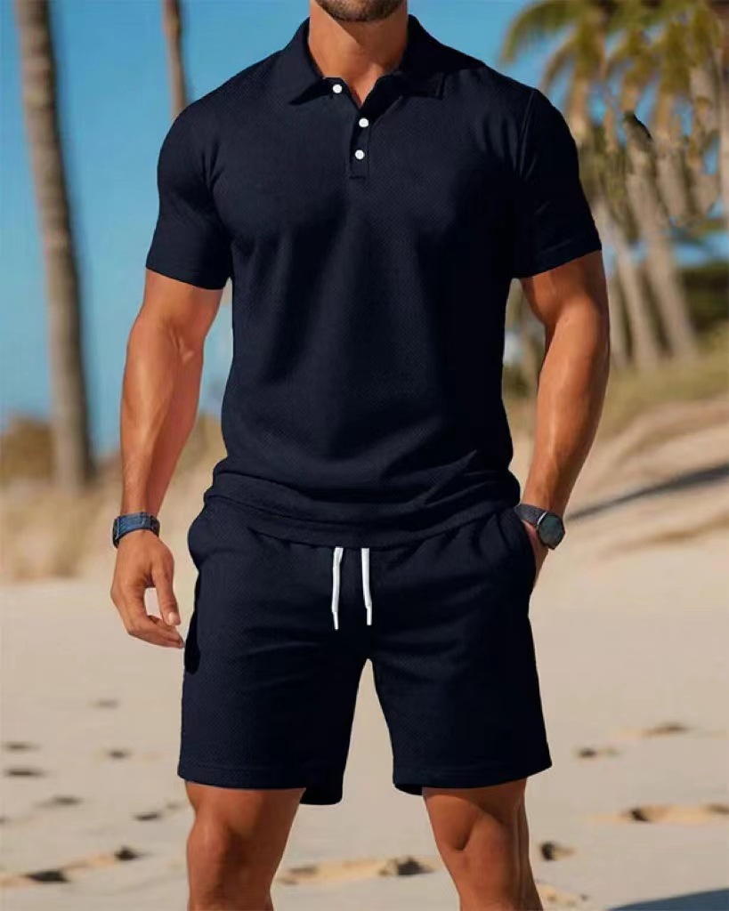 Conjunto de Polo de Verano par - Polo Shirt Slim reseña y precio