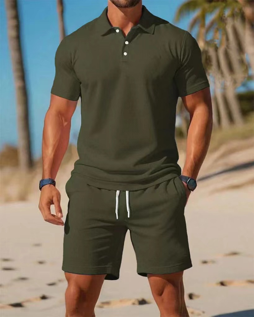 Conjunto de Polo de Verano par - Polo Shirt Slim reseña y precio