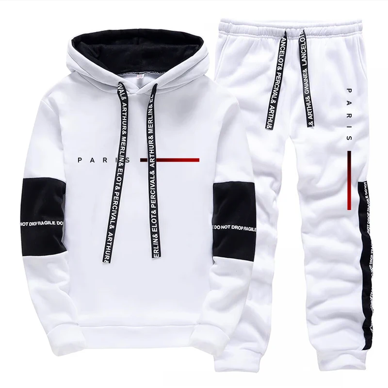 Conjunto de Sudadera con Capuc - Jogger Sweatpants Men reseña y precio