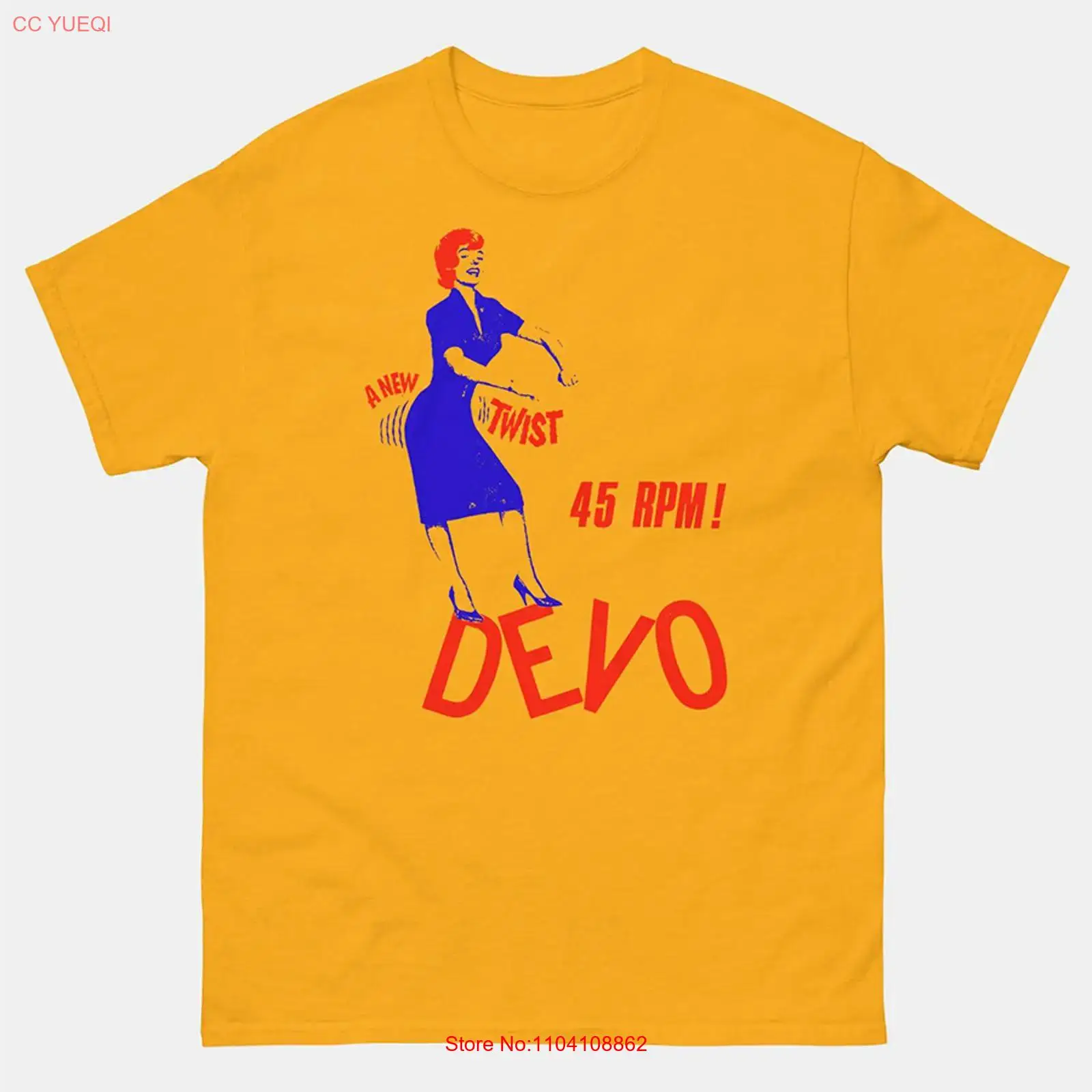 Camiseta amarilla con estampad - Yellow Men'S Fashion reseña y precio