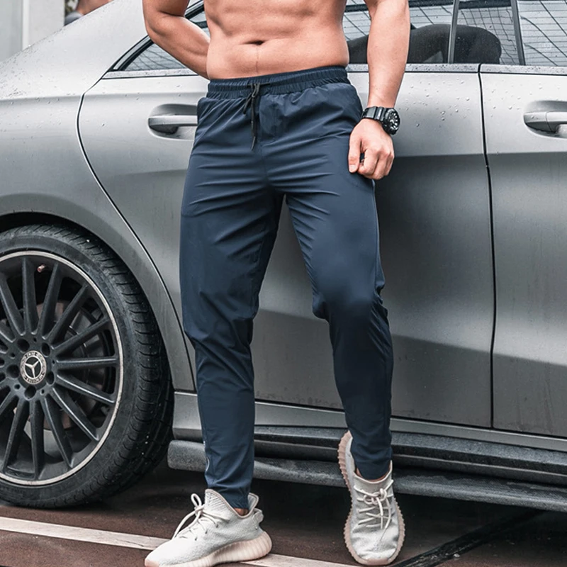Pantalones deportivos para hom - Jogger Sweatpants Men reseña y precio