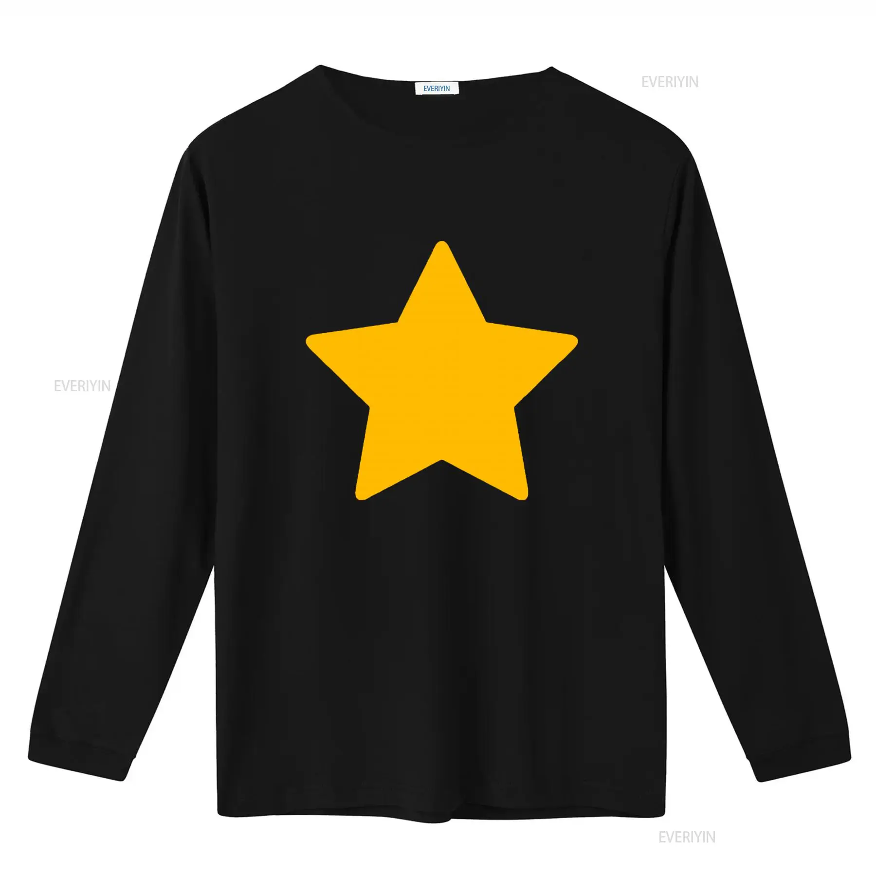 Camiseta con estampado de estr - Yellow Men'S Fashion reseña y precio