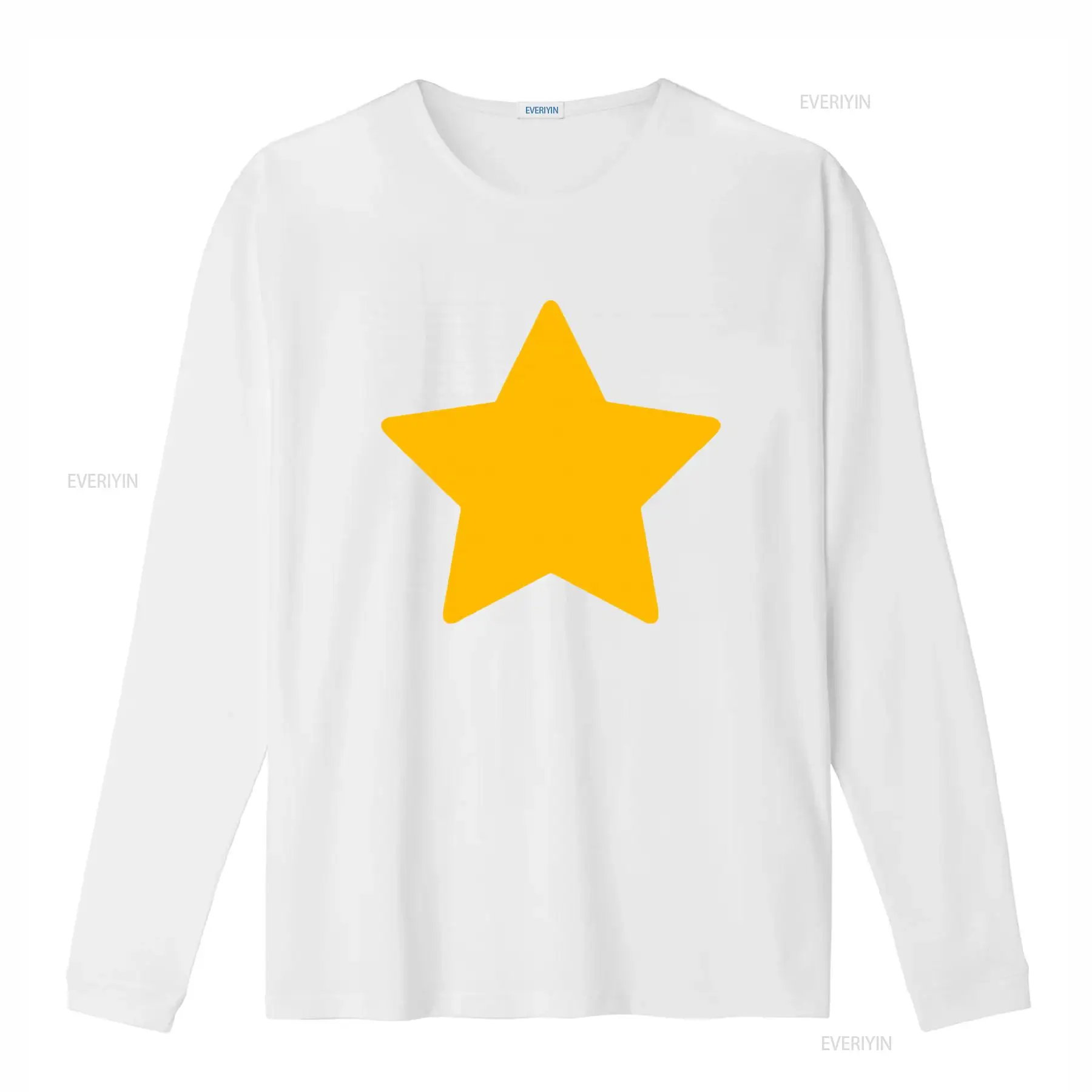 Camiseta con estampado de estr - Yellow Men'S Fashion reseña y precio