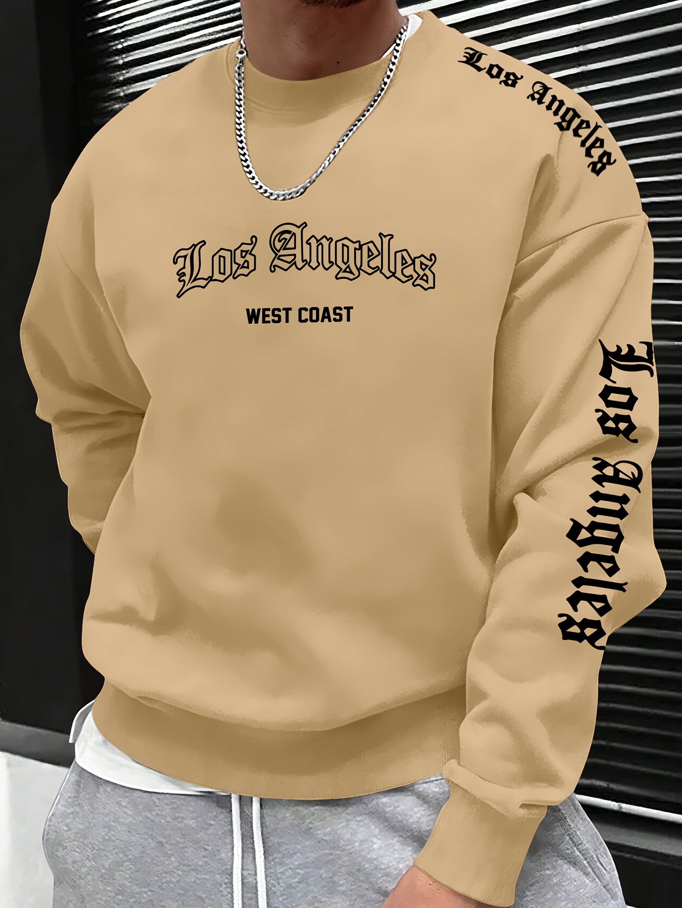Sudadera de Cuello Redondo par - Men'S Tops Fashion reseña y precio