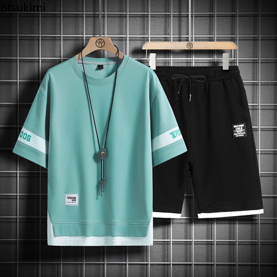 Conjuntos Deportivos de Verano - Men'S Fashion Color reseña y precio
