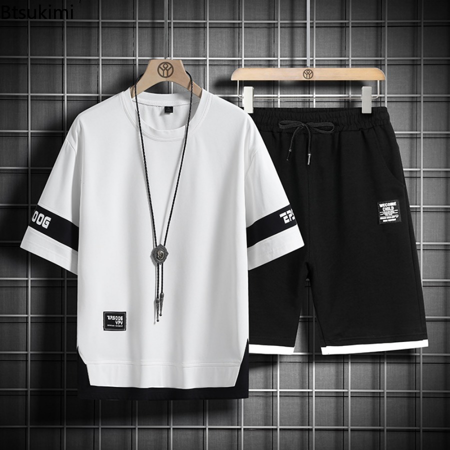 Conjuntos Deportivos de Verano - Men'S Fashion Color reseña y precio