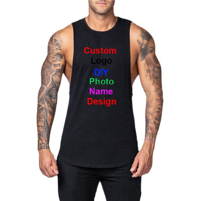 Camiseta sin mangas con logoti - Muscle Tee Workout reseña y precio