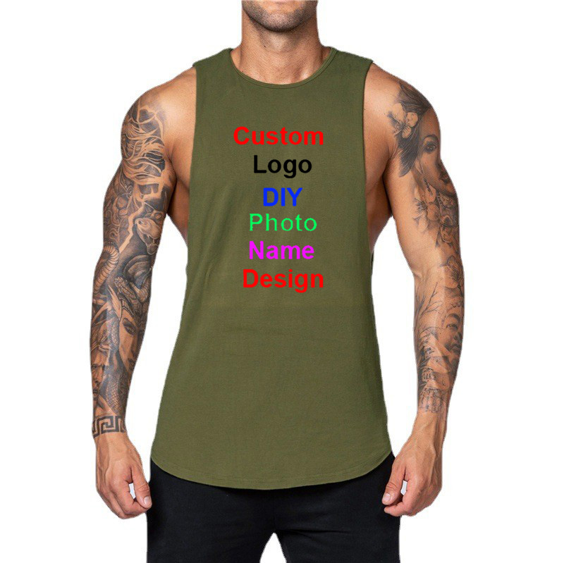 Camiseta sin mangas con logoti - Muscle Tee Workout reseña y precio